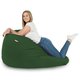 Verde Scuro Pouf Sacco Morbido XXL Velluto