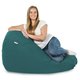 Blu Pouf Sacco Morbido XXL Da Salotto