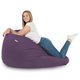 Viola Pouf Sacco Morbido XXL Moderno