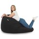 Nero Pouf Sacco Morbido XXL Poltrona