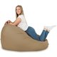 Beige Pouf Sacco Da Esterno /Interno XXL 