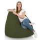 Verde Scuro Pouf Sacco Da Esterno / Interno XXL 