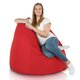 Rosso Pouf Sacco Da Esterno / Interno XXL Moderno