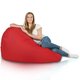 Rosso Pouf Sacco Da Esterno / Interno XXL Moderno
