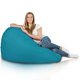 Azzurro Pouf Sacco Da Esterno / Interno XXL Fagiolo
