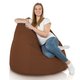 Marrone Scuro Pouf Sacco Da Esterno / Interno XXL