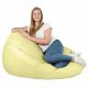 Crema Pouf Sacco Gigante XXL Ecopelle