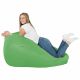 Verde Pouf Sacco Gigante XXL Fagiolo