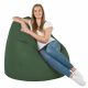 Verde Scuro Pouf Sacco Gigante XXL Poltrona