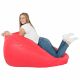 Rosa Pouf Sacco Gigante XXL Ecopelle