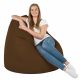 Marrone Scuro Pouf Sacco Gigante XXL Fagiolo