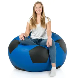 Poltrona Pouf Pallone da Calcio XXL Grande - Ecopelle – vista 6