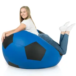 Poltrona Pouf Pallone da Calcio XXL Grande - Ecopelle – vista 7