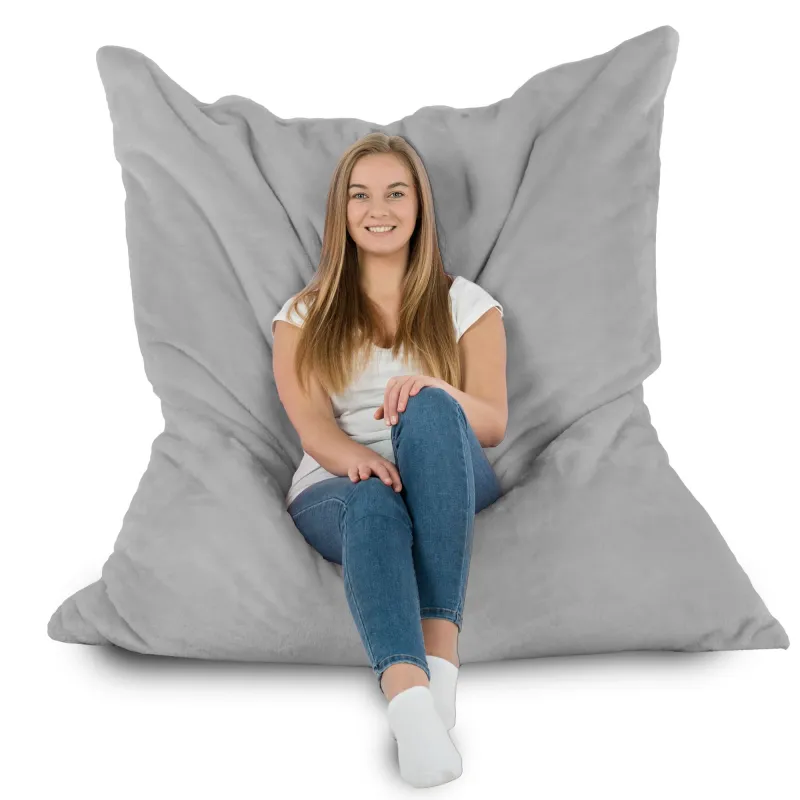 Cuscino da Pavimento Gigante XXL per adulti Gigante - Pelliccia Sintetica Yeti – vista 3