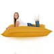 Giallo Cuscino Gigante Esterno XXL Leggero