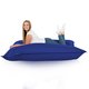 Blu Cuscino Gigante Esterno XXL da Balcone