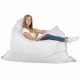 Bianco Cuscino Gigante XXL Ecopelle