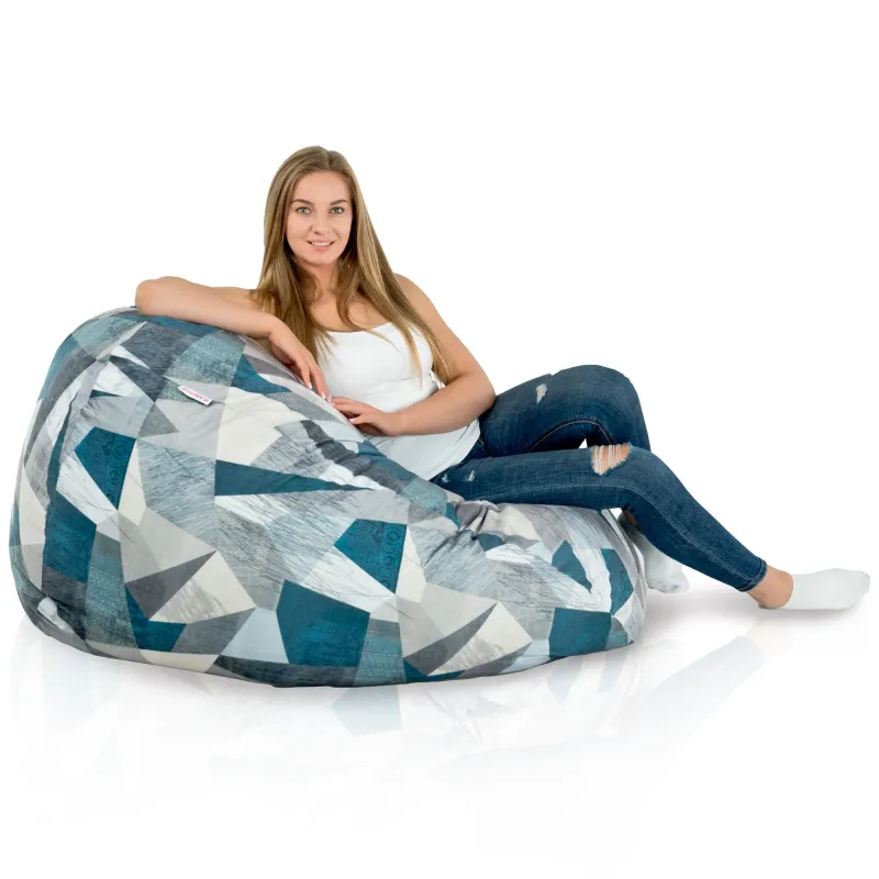 Poltrona Pouf Sacco XXL per adulti Gigante - Outdoor Pro per esterno Impermeabile – vista 47