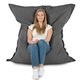 Cuscino Gigante XL Recycling Balance Nero Melange