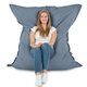 Cuscino Gigante XL Recycling Balance Azzurro Melange