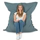 Cuscino Gigante XL Recycling Balance Turchese Melange
