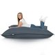Cuscino Gigante XL Recycling Balance Blu Melange