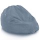 Pouf Sacco L Recycling Balance Azzurro Melange