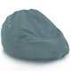 Pouf Sacco L Recycling Balance Turchese Melange