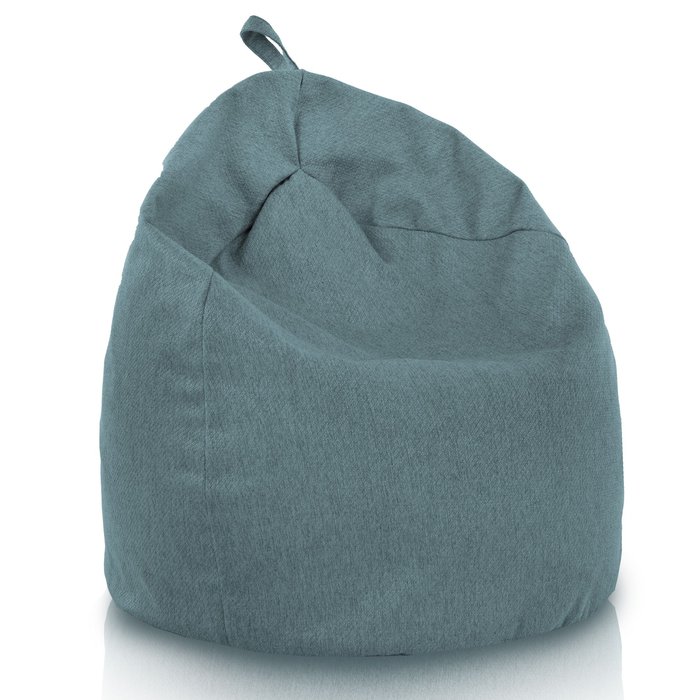 Pouf Sacco L Recycling Balance Turchese Melange