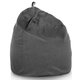 Pouf Sacco XL Recycling Balance Nero Melange