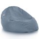 Pouf Sacco XL Recycling Balance Azzurro Melange