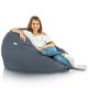 Pouf Sacco XL Recycling Balance Blu Melange