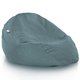 Pouf Sacco XL Recycling Balance Turchese Melange