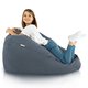 Pouf Sacco XL Recycling Balance Blu Melange