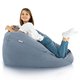 Pouf Sacco XL Recycling Balance Azzurro Melange