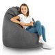 Pouf Sacco XL Recycling Balance Nero Melange