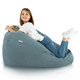 Pouf Sacco XL Recycling Balance Turchese Melange