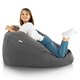 Pouf Sacco XL Recycling Balance Nero Melange