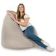 Pouf Sacco XXL Recycling Balance Beige Melange