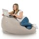 Pouf Sacco XXL Recycling Balance Beige Melange