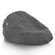 Pouf Sacco XXL Recycling Balance Nero Melange