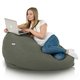 Pouf Sacco XXL Recycling Balance Verde Melange