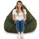 Verde Scuro Pouf Poltrona Sacco XXL Esterno Moderno