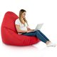 Rosso Pouf Poltrona Sacco XXL Esterno Da Balcone