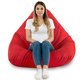 Rosso Pouf Poltrona Sacco XXL Esterno Da Balcone