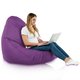 Viola Pouf Poltrona Sacco XXL Esterno Grande