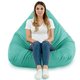Turchese Pouf Poltrona Sacco XXL Esterno Grande
