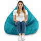Azzurro Pouf Poltrona Sacco XXL Esterno da Terrazza