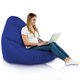 Blu Pouf Poltrona Sacco XXL Esterno Da Giardino