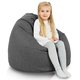 Pouf Sacco L Recycling Balance Nero Melange